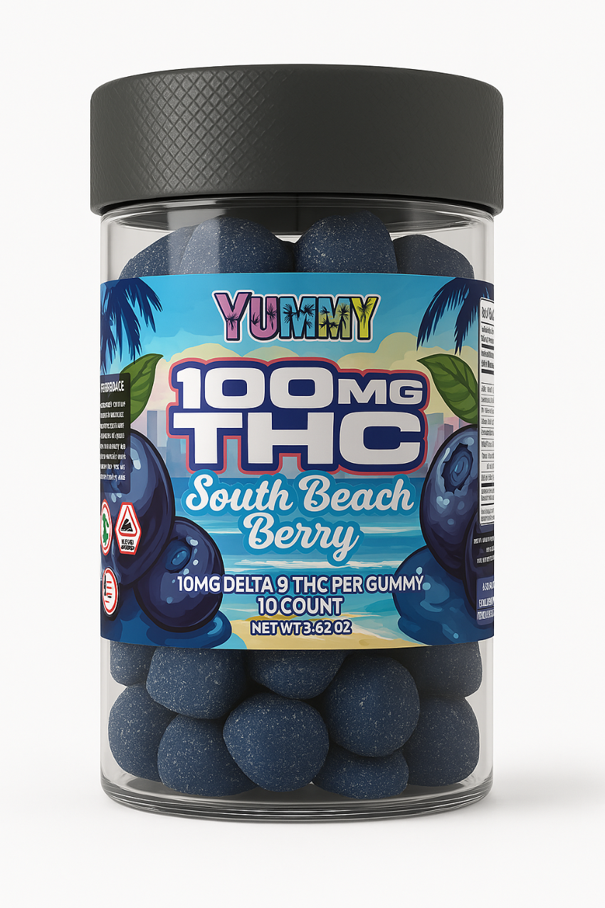 100 mg Yummy South Beach Berry 10mg